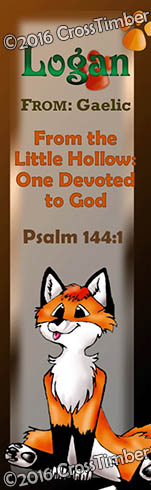 BM-CH40, Name Meaning Bookmark, Personalized with Bible Verse or Famous Quote,