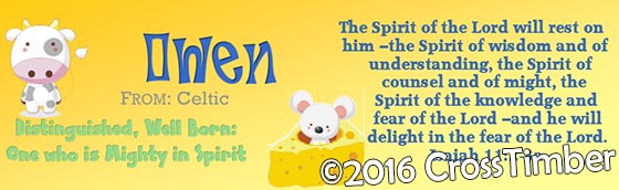 Horizontal Personalized Bookmark, Baby Zoo